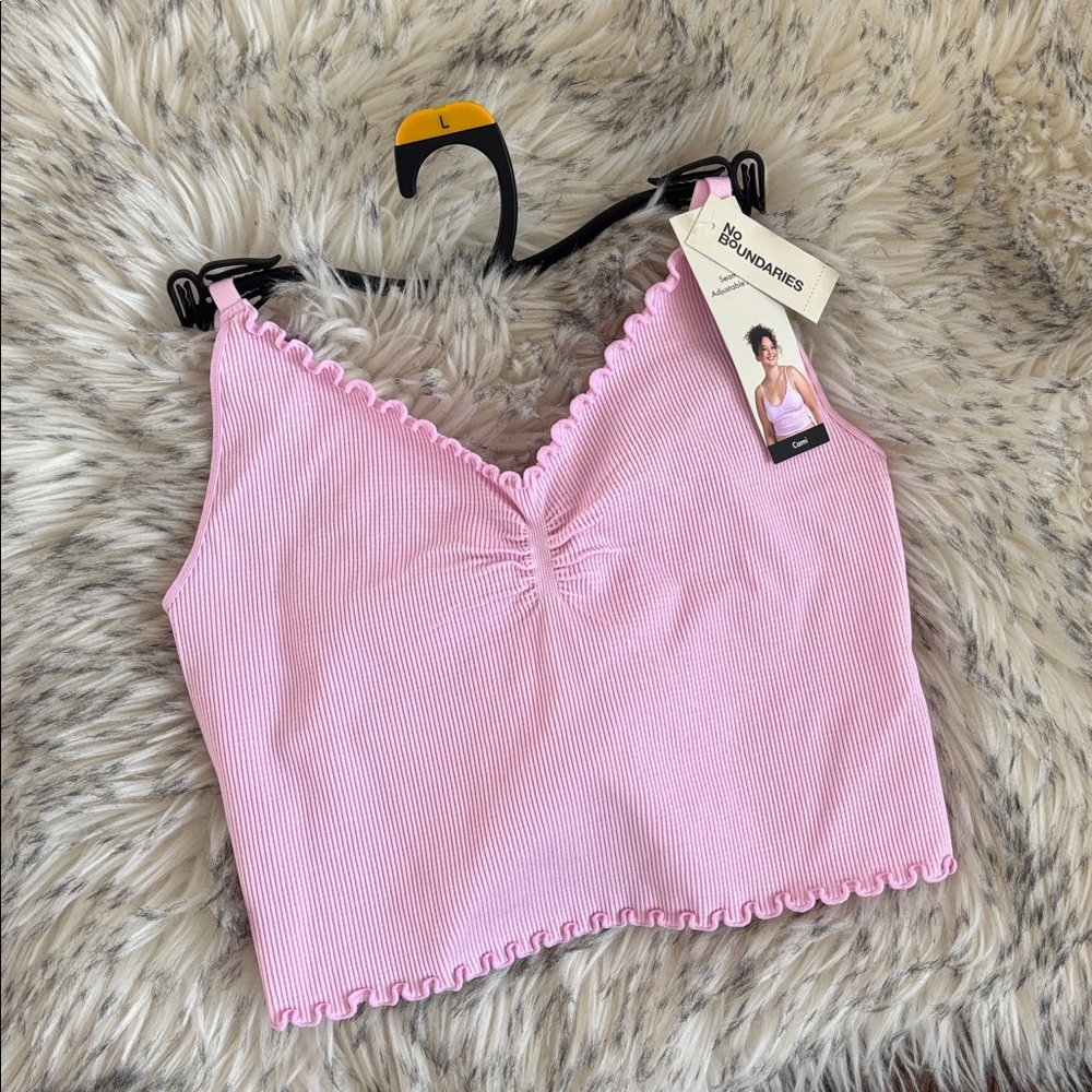 NWT NOBO Women's Ruffle Cami Large